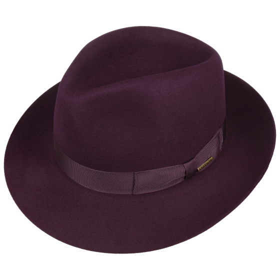 Felt Fur Hat Bogart Penn Plum - Stetson