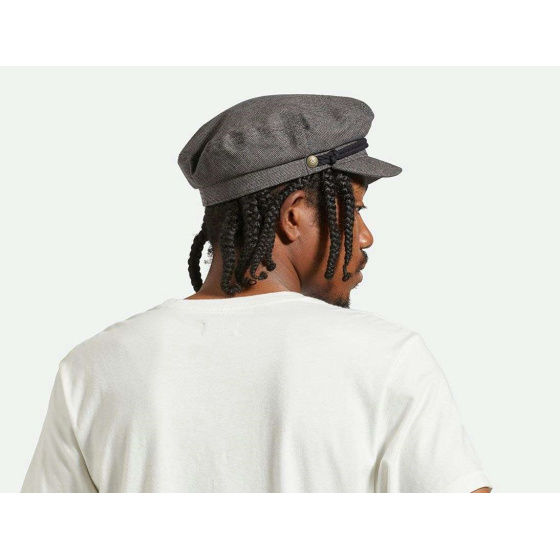 Unisex Sailor Cap Fiddler Tweed - Brixton