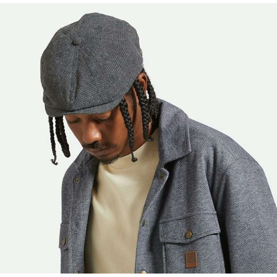 Brood Wool Cap Black & Gray - Brixton