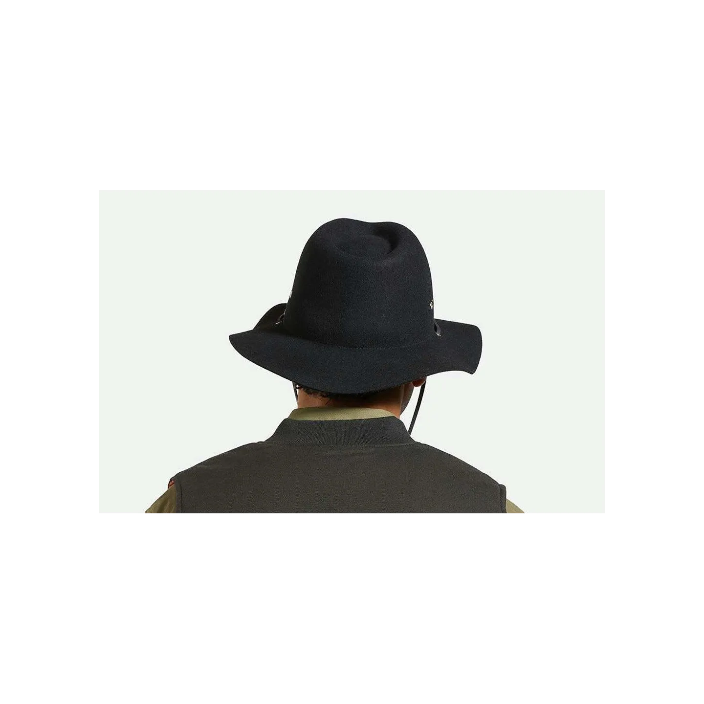 Chapeau Traveller Wesley Feutre GUARD Noir - Brixto  Reference : 20552| Chapellerie Traclet