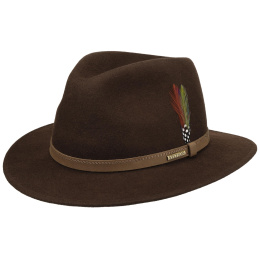 Chapeau Ashton Woolfelt Marron - Stetson