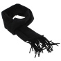Écharpe Laine Manoe Noire - Traclet