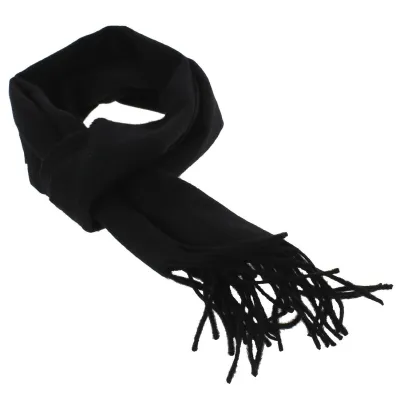 Écharpe Laine Manoe Noire - Traclet