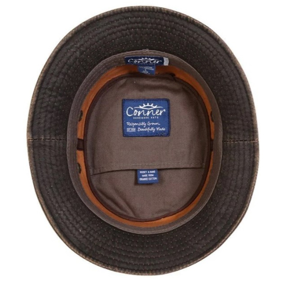 Washed Cotton Bucket Hat - Conner