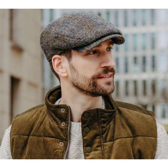 Barkley Harris Tweed Ear Flaps Wool Cap - Göttmann