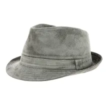 Chapeau Trilby - Strike Bleu/Gris