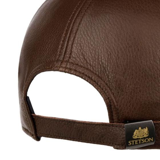 Lamb Nappa Harris Tweed Cap - Stetson