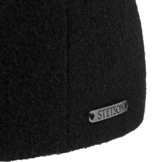 Stetson Kent Cap with Ear Flaps - Black
