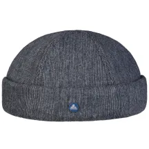 Bonnet Docker Rostock Coton Marinière Gris - Hammaburg