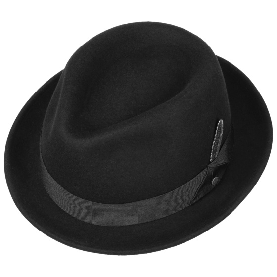 Valema Player Hat Black Felt - Stetson