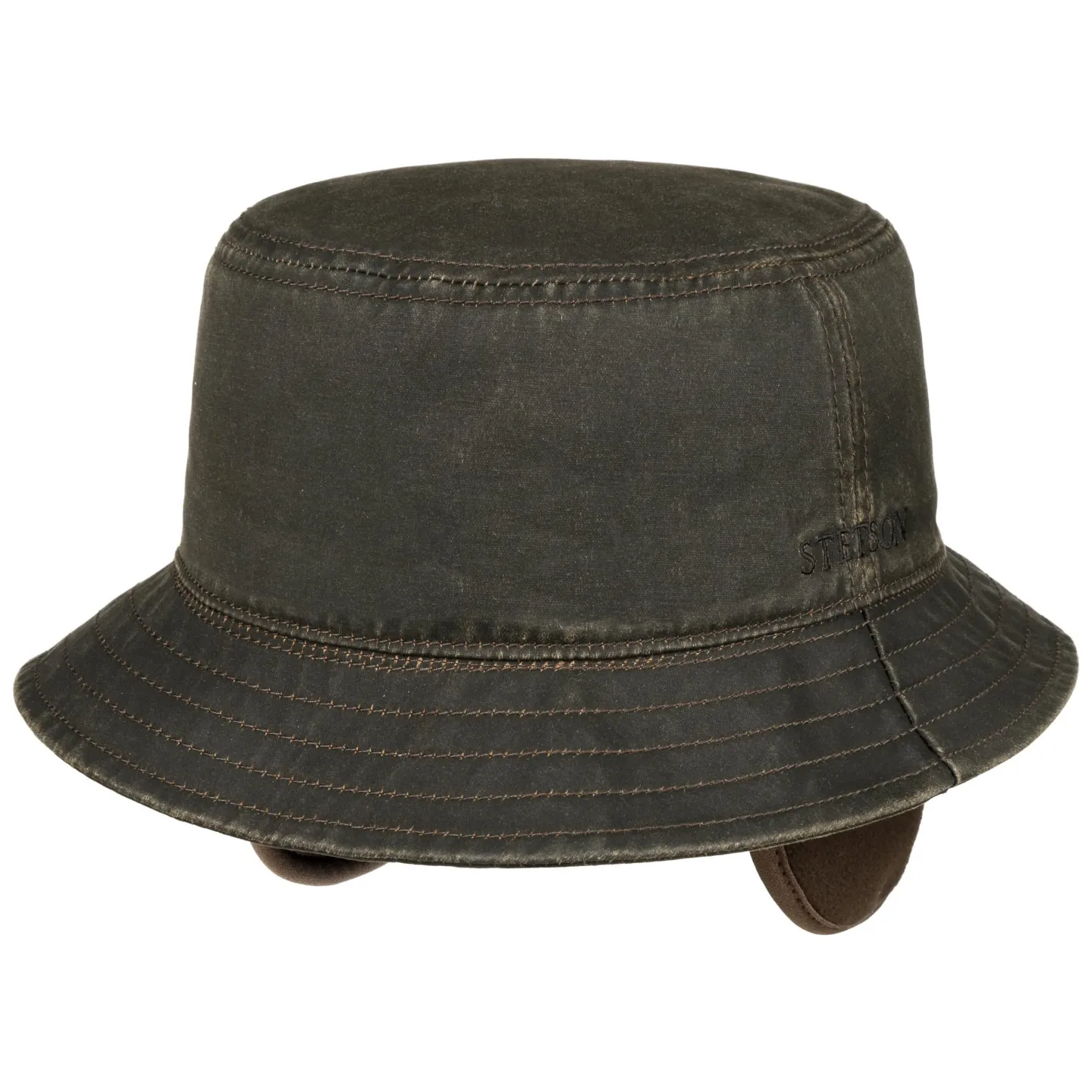 Chapeau Bob Denver Cache-Oreilles Marron - Stetson n Reference : 20634| Chapellerie Traclet