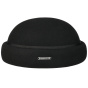 Black Wool Baltimore Docker Beanie - Stetson