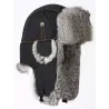 Chapka Fourrure - Lapeer Noire - Mad Bomber