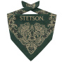 Fancy Green Cotton Bandana - Stetson