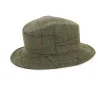 Chapeau Bob Keaton Carreaux Kaki Laine - City Sport Reference : 20651| Chapellerie Traclet