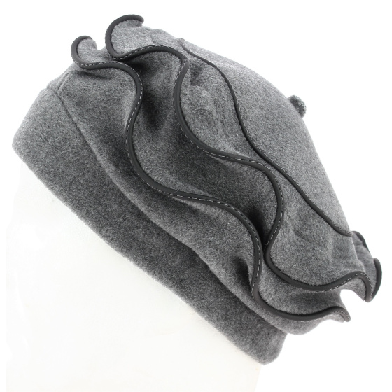 Jaipur Gray Beret - beret made in France