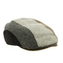 Baxter Brown Beige Wool Ear Flap Cap - Gottmann