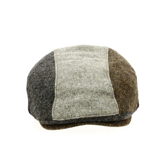 Baxter Cap with Ear Flaps Baxter Brown Beige Wool - Gottmann