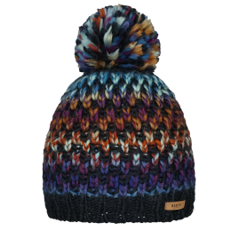Blue Nicole Acrylic Pom Pom Beanie - Barts