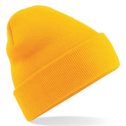 Gold Acrylic Long Beanie - Beechfield