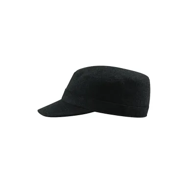 Wool Cuban Cap with Ear Flaps Anthracite - Mjm Reference: 17513 | Traclet Hat Shop