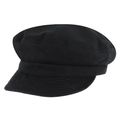Casquette Marin Bréda Coton Noire- Traclet