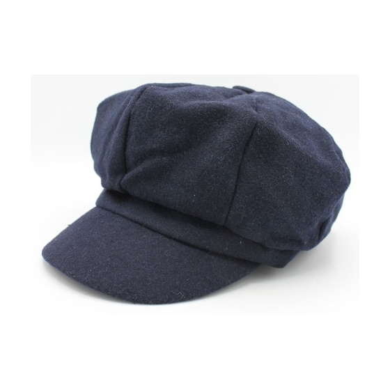 Red Wool Newsboy Cap Tania - Traclet
