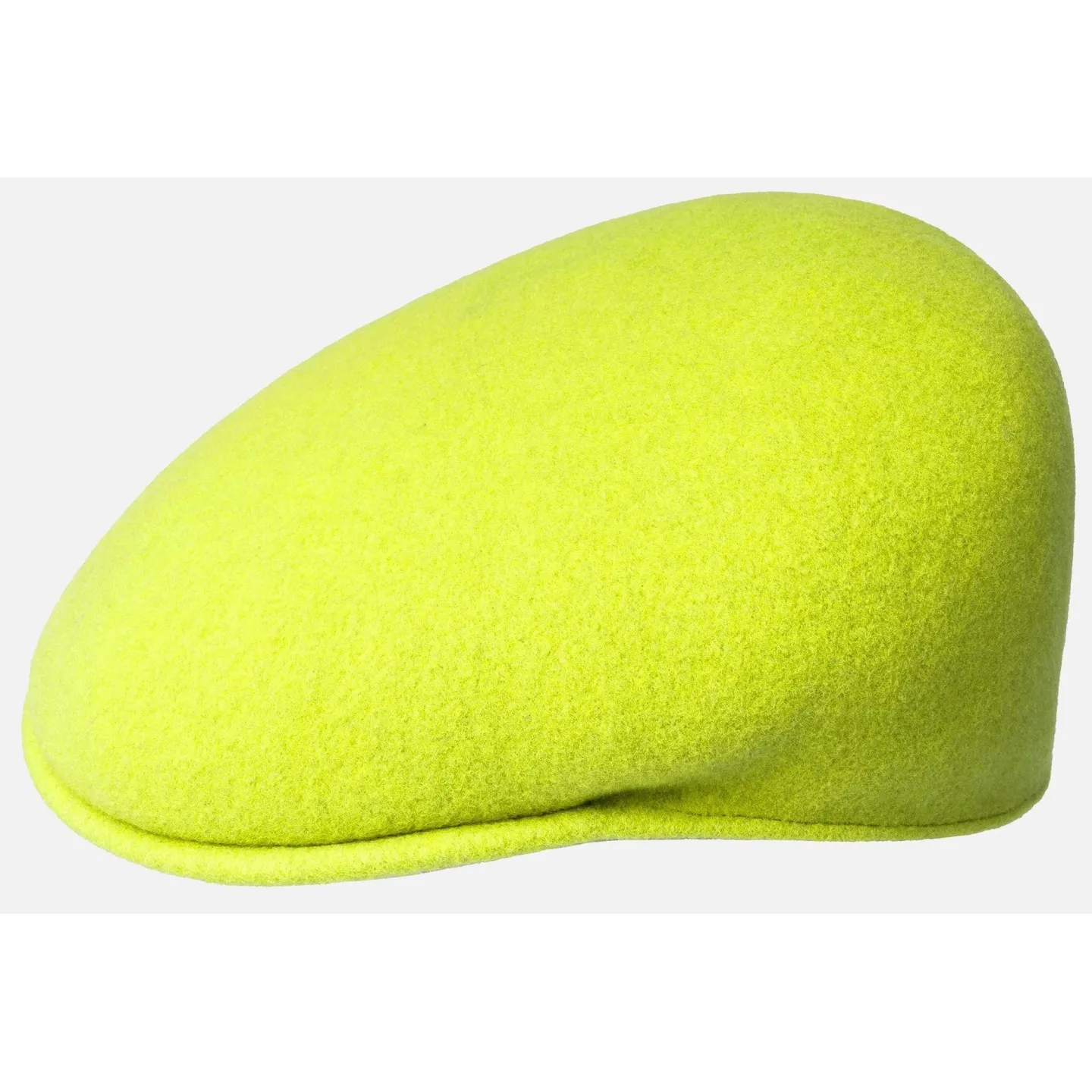Wool 504 Fluorescent Yellow Cap - Kangol Reference: 20710| Traclet Hat Shop
