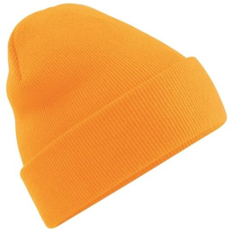 Orange Long Acrylic Beanie - Beechfield