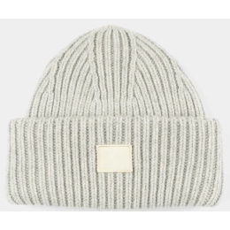 Alpine Merino Wool Grey Beanie - Tilley