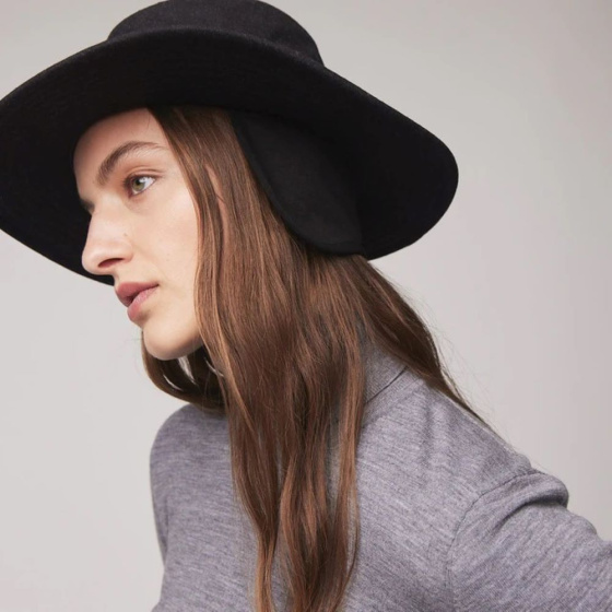 Chapeau Traveller Tech-Wool Cache-oreilles UPF + 50 - Tilley