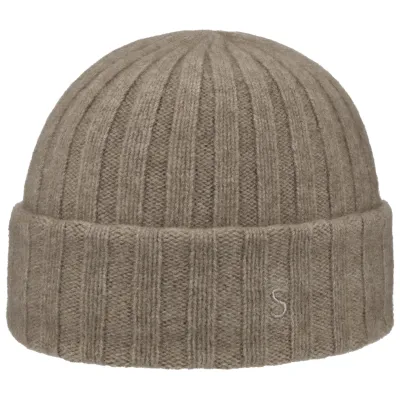 Stetson Brickell Cashmere Beige Beanie - ref 20755 Traclet hat shop