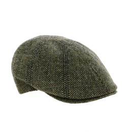 Duckbill Cap Brooker Harris Tweed Brown