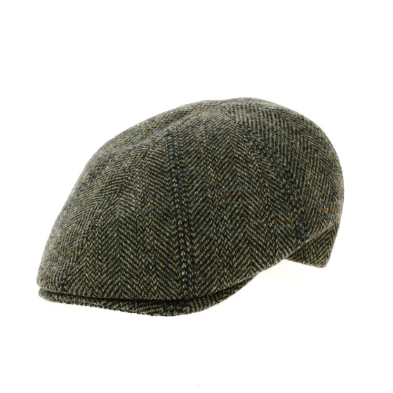 Brown Harris Tweed Brooker duck bill cap