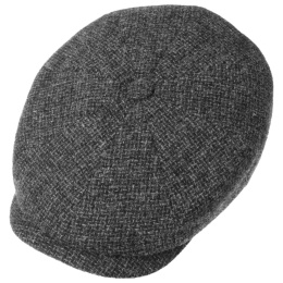 Hatteras Le Capu Wool Anthracite Cap - Stetson