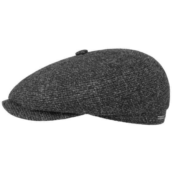 Casquette Hatteras Le Capu Laine Anthracite - Stetson