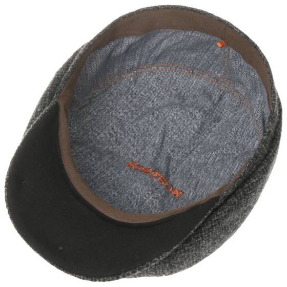 Casquette Hatteras Le Capu Laine Anthracite - Stetson