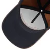 Stetson St James's Leather Trucker Cap - Brown, reference 20771chapellerie traclet