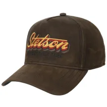 Casquette Trucker St James's Cuir Marron - Stetson