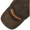 Stetson St James's Leather Trucker Cap - Brown, reference 20771chapellerie traclet