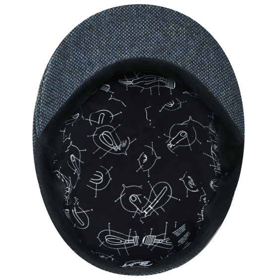 Casquette Plate Brune Marine - Bailey