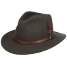 Traveller Hat Bankside Woolfelt Olive - Stetson Reference: 20783 | Traclet Hat Shop