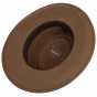 Open Crown Woolfelt Hat Beige - Stetson