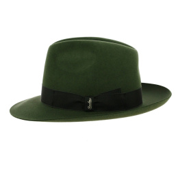 Borsalino Marengo Green Fedora Hat