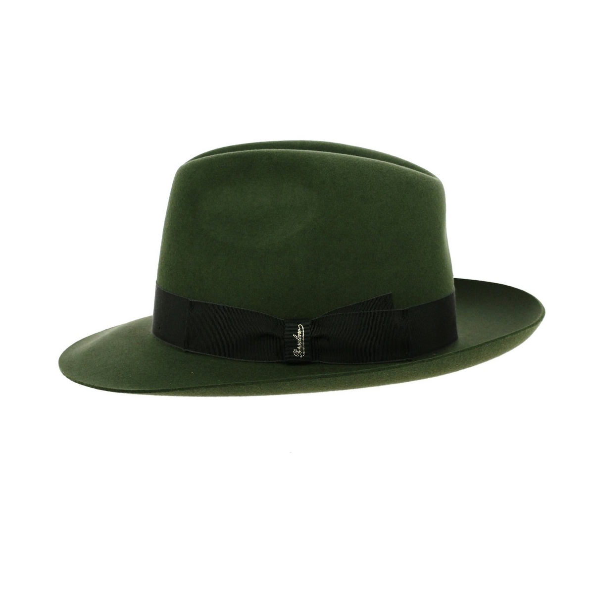 Borsalino Marengo Green Fedora Hat ref 20789