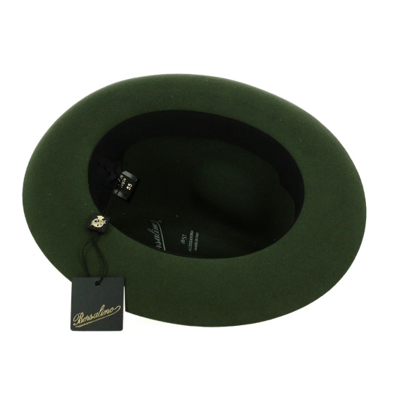 Chapeau fedora Borsalino Marengo Vert Chapeau fedora Borsalino Marengo Vert