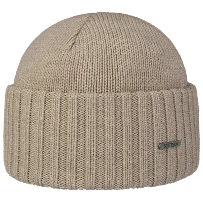 Bonnet Northport Laine Beige - Stetson