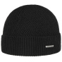 Kerman Black Wool Beanie - Stetson