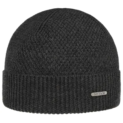 Bonnet Kerman Laine Anthracite - Stetson