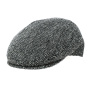 Brighton Harris Tweed Grey Flat Cap - Traclet